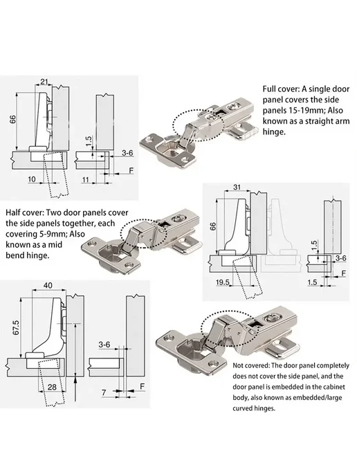 Нет бренда Демпфер Blum Clip Straight Arm Damper, серебристый, серебристый, фото 7