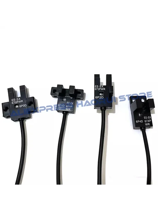 QQTHYO Фотоэлектрический датчик EE-SX676 R-WR PNP, кабель 1 м, 1 м, фото 5