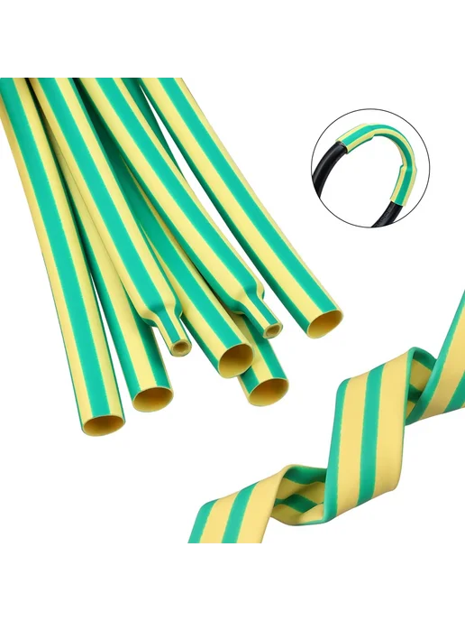 Нет бренда Рукав 3 1 Yellow Green 5 meters 4.8mm, зеленый, фото 5