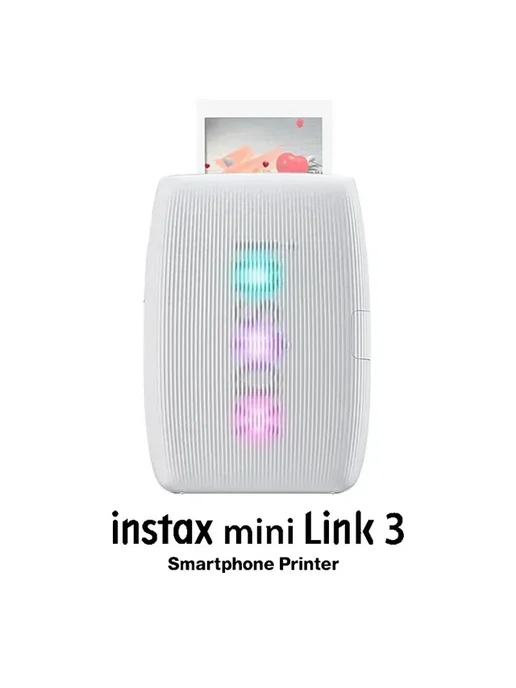 FUJIFILM Принтер Instax Mini Link 3 Link3 WHITE, белый