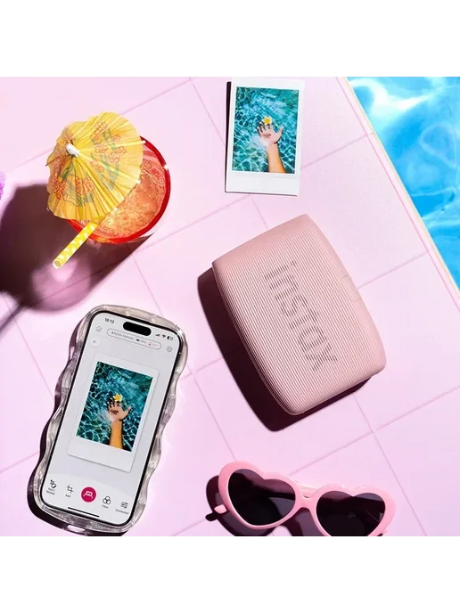 FUJIFILM Принтер Instax Mini Link 3 Pal Powder, зеленый, фото 5