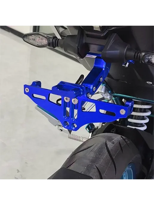LANQIAN Держатель номерного знака CFMOTO черного цвета, зеленый, фото 3