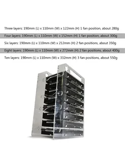 FARAJIAJ Кронштейн для HDD 3.5" Color 4 levels