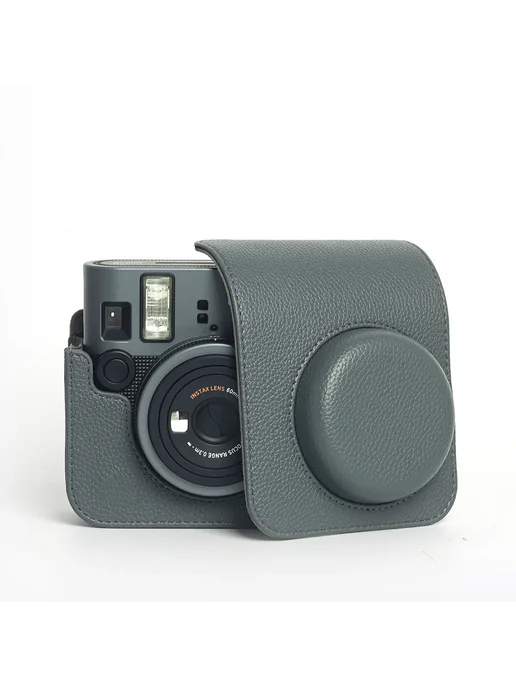 FUJIFILM Instax Mini 41 Dark Gray с сумкой, серый