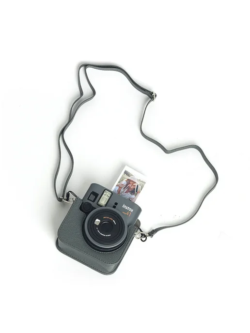 FUJIFILM Instax Mini 41 Dark Gray с сумкой, серый, фото 6