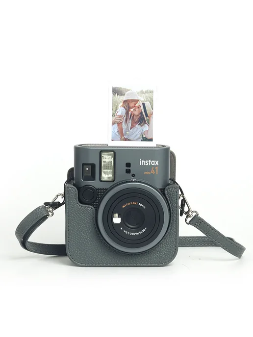 FUJIFILM Instax Mini 41 Black Set 1 с сумкой, черный, фото 3