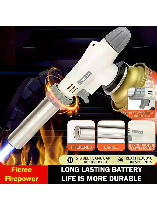 TPXCKz Газовая горелка 903 # Electronic ignition, 19x7x4 см, 19x7x4 см, фото 5