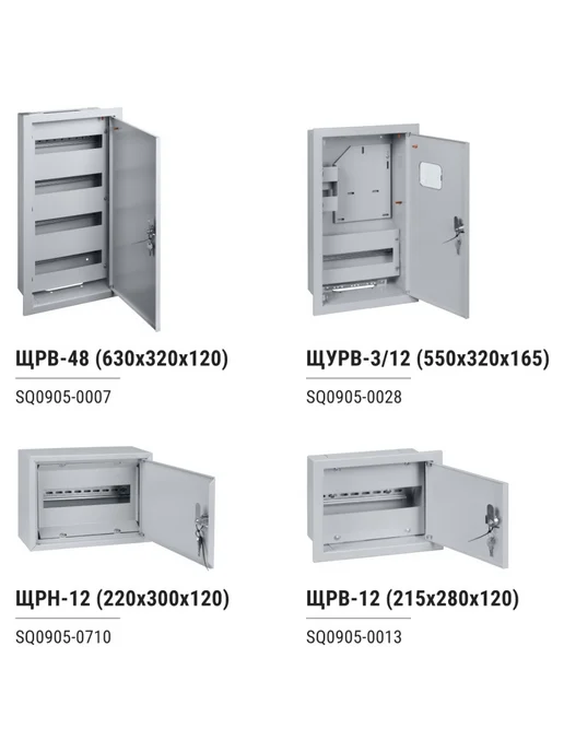 TDM Electric Корпус металлический ЩРН-12 IP66 (265х330х120), 265x330x120, фото 6