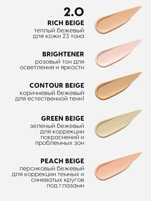 Консилер для лица темный 02 Cover Perfection Tip, темный, фото 5