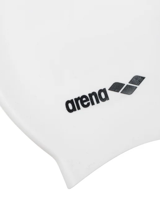 arena шапочка для бассейна Силиконовая с рисунком губ, белый, фото 4