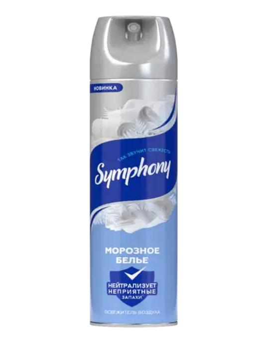 Symphony Освежитель воздуха 'Морозное белье' чистота и свежесть, 300 мл, фото 3