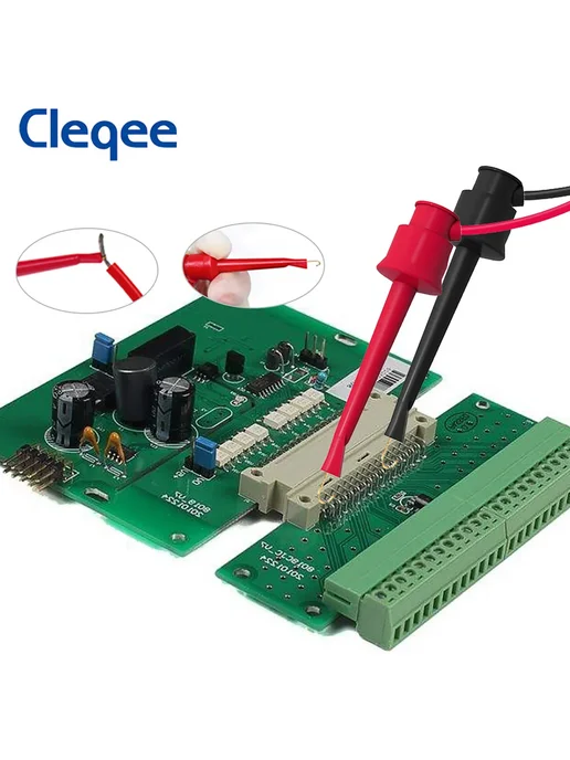 CLEQEE Провода для мультиметра P1039, 2шт, красный, 2 шт, фото 4