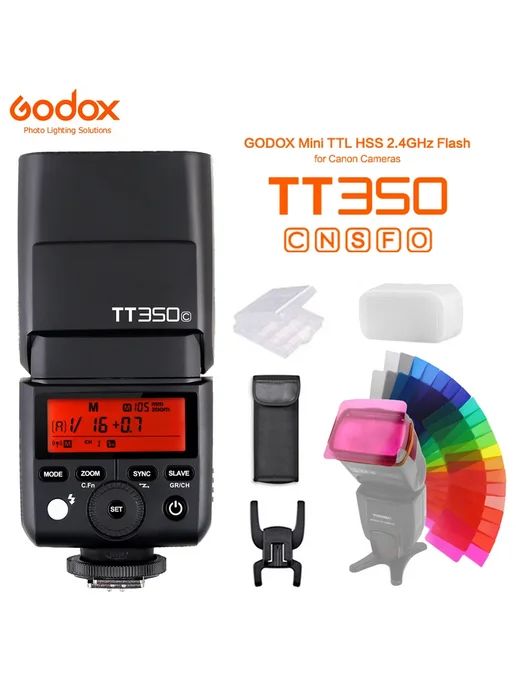 Нет бренда Godox TT350 вспышка для Canon Nikon Sony Fujifilm Olympus, вариант, фото 2