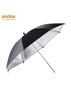 Godox 43" 108cm Черно-серебристый Зонт-отражатель