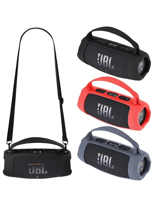 Нет бренда Силиконовый чехол для JBL Charge 5 Синий, синий, фото 2