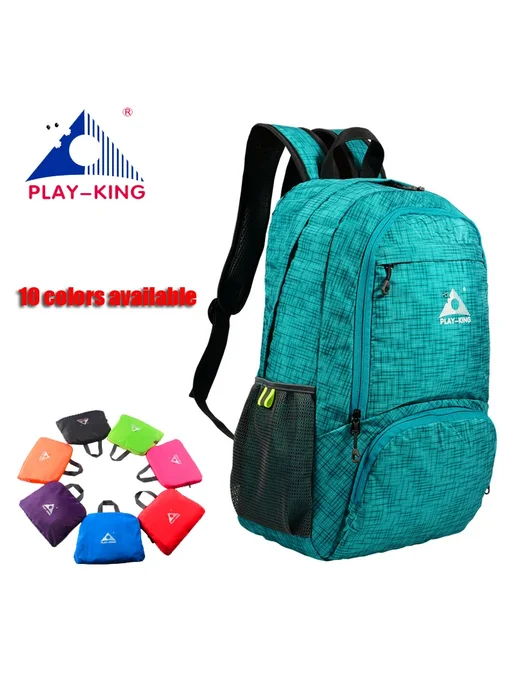 Нет бренда Складной рюкзак PLAYKING темно-синий, 20 л, синий, фото 3
