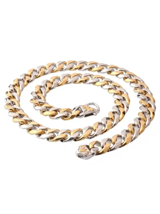 Granny Chic Цепочка 12mm Wide 8.5inch Bracelet, бежевый