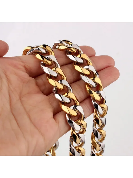 Granny Chic Цепочка 12mm Wide 8.5inch Bracelet, бежевый, фото 6
