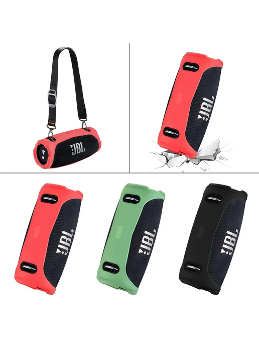 ZOPRORE Черный чехол для JBL Xtreme 3, зеленый, фото 2