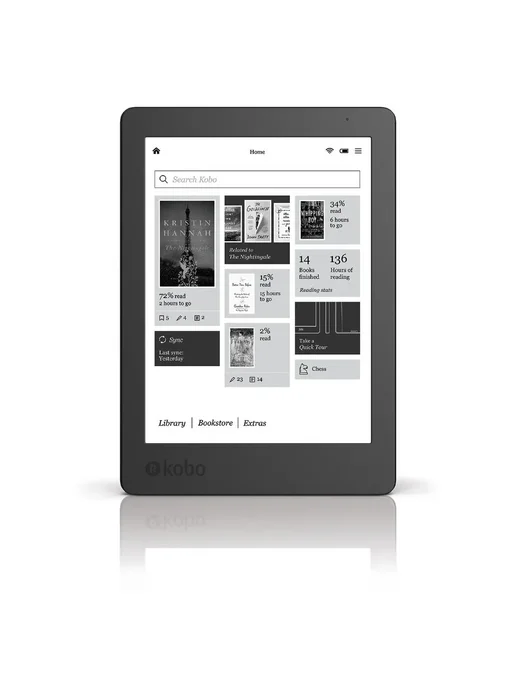 ink not ink Kobo Aura Edition 2 4ГБ + чехол, 4 ГБ, фото 2