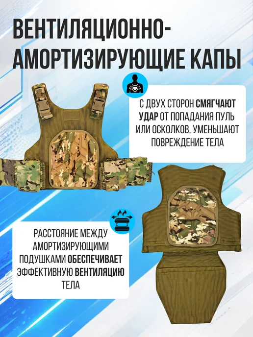 Бронежилет RS тактический военный, белый, фото 6