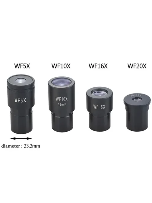 NEWSCOPE Окуляры для микроскопа WF5X WF10X WF15X WF16X WF20X, 1