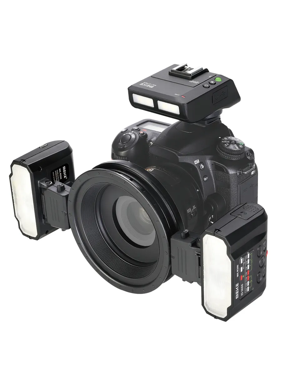 Нет бренда Вспышка Meike MK-MT24 для Nikon, комплект