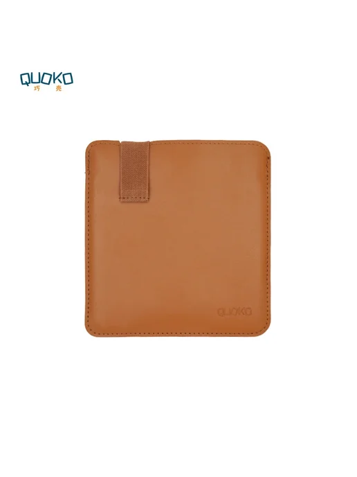 Quoko Чехол для Kindle Oasis 3 микрофибра Glossy Dark Brown, коричневый, фото 2