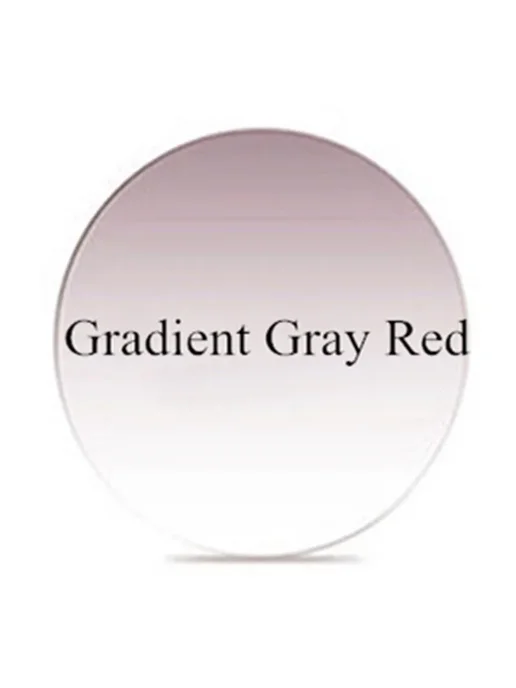 Chashma Линзы MR-8 UV 400 1.61 Gradient Gray Red, серый