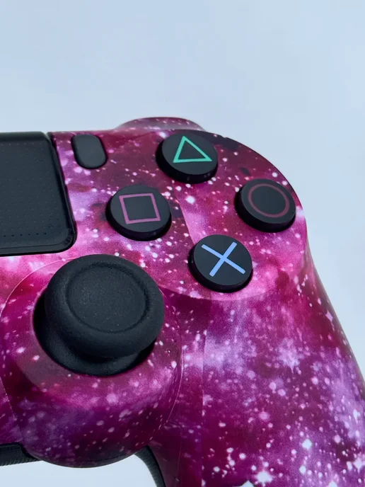 Геймпад для PS 4 для ПК и телефона беспроводной, розовый, фото 4