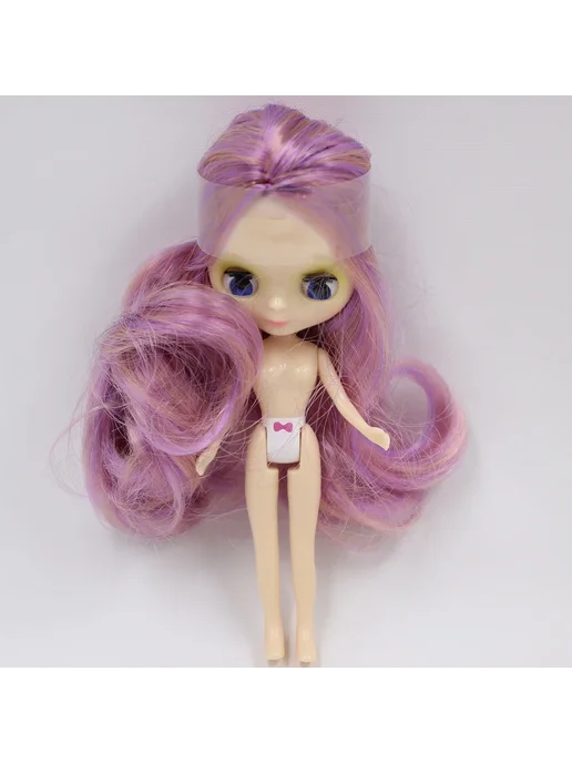 Нет бренда Кукла Mini Blyth 10 см, nude doll, ABS, 14+, вариант, фото 5
