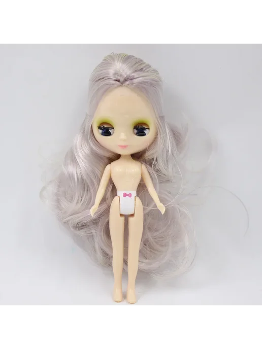 Нет бренда Кукла Mini Blyth 10 см, nude doll, ABS, 14+, вариант, фото 6
