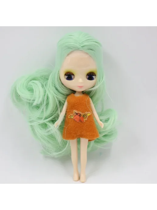 Нет бренда Кукла Mini Blyth 10 см, nude doll, ABS, 14+, вариант, фото 7