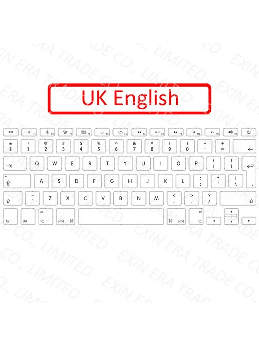 EXIN Клавиатура для Macbook A1534 German, для UK