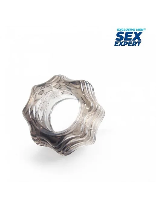 Bioritm Эрекционное кольцо Sex Expert, черный