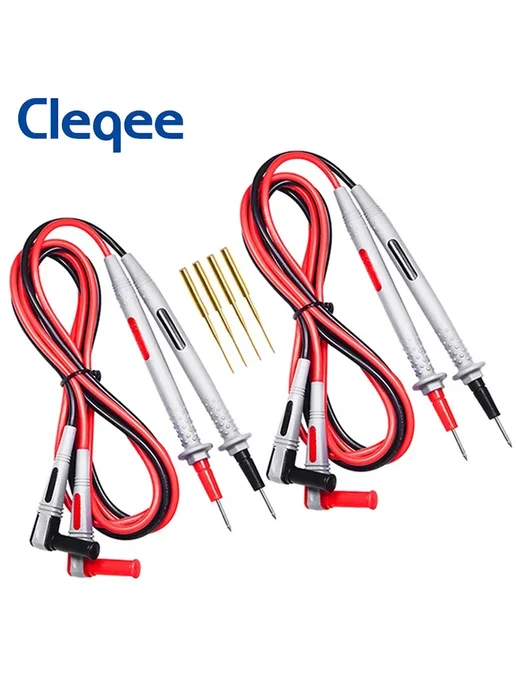 CLEQEE Провода для мультиметра P1505-2pcs, 1,5 м, 15052 шт, 1,5 м, фото 2