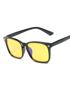RBENN Очки анти-синий свет, Matte Black Yellow