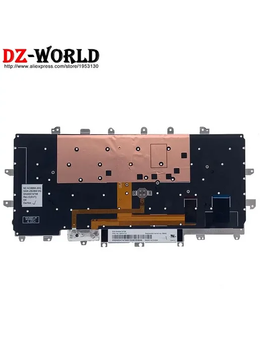 DZ-WORLD Сменная подсветная клавиатура для Lenovo ThinkPad X, желтый, фото 7