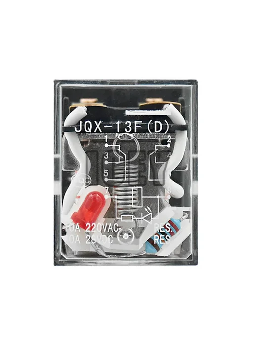 JQX-13F(D) Малое электромагнитное реле 10 А, в перем. Тока, вариант, фото 3