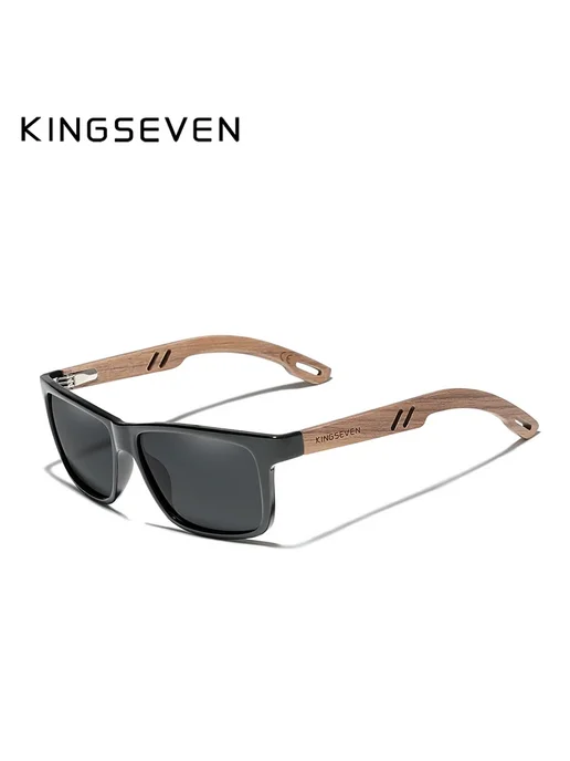 KingSeven Солнцезащитные очки 100% blue Orignal, синий, фото 3