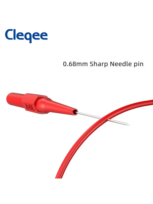 CLEQEE щупы для мультиметра, 10 шт, 5 цветов, 10 шт, фото 6
