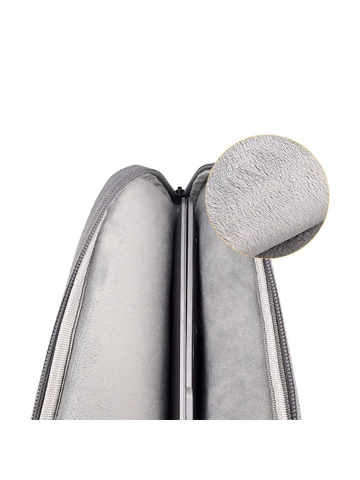 Zimoon Сумка для ноутбука 14-15.4" Dark grey, серый, фото 4