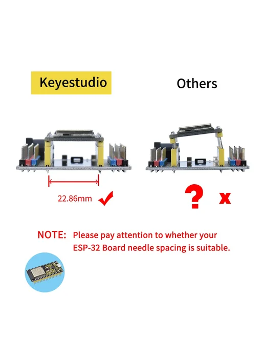keyestudio ESP32-IO Shield, Цвет ESP32-IO Shield, ESP32-IO Shield, фото 5