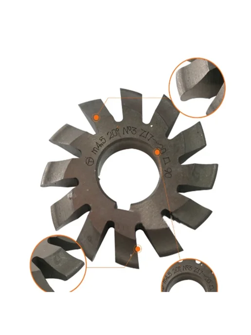 XZQSK TOOLS Мilling cutters NO.1-NO.8 M0.3 8PCS NO.1-NO.8, вариант, фото 5