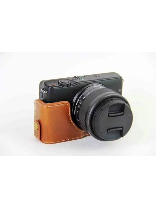 Cozyshot Кожаный чехол для Canon Eos M10 M100 M200 Коричневый, Coffee, коричневый, фото 3