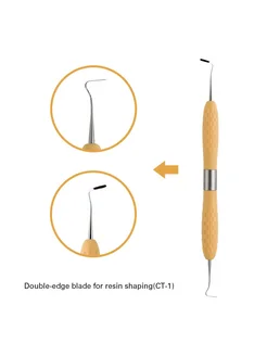 AZDENT Double-edge blade для resin shaping CT-1