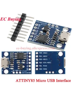 EC Buying Плата программирования ATTINT85 Micro USB 5pcs