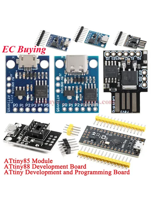 EC Buying Плата программирования ATTINT85 Micro USB 5pcs, 5 шт, фото 2
