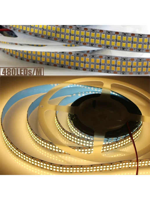 Viktorovna Светодиодная лента 240leds m, 12V, Cool White, 2m, IP65, белый, фото 6