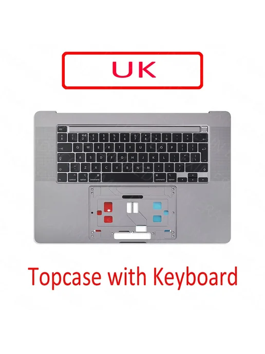 EXIN Клавиатура A2141 для MacBook Pro Retina 16" 2019, серый, фото 4